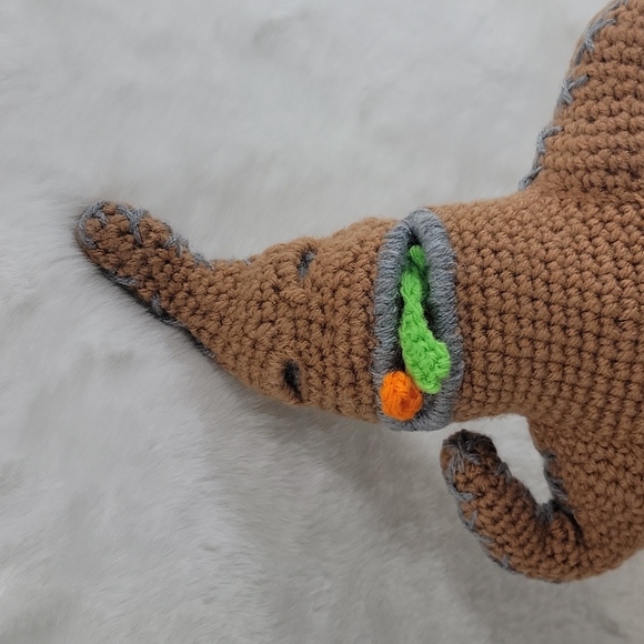 Nightmare Before Christmas Oogie Boogie Crochet Stuffed Animal - Picture 6 of 7